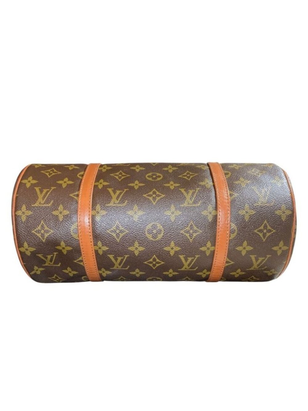 Louis Vuitton Papillon 30 GM Monogram Roll Boston Bag Brown - Picture 3 of 15